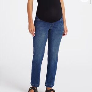 Liverpool Dark Blue Straight Leg Women's Jeans